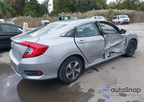 2020 Honda Civic Lx z USA, uszkodzony, nr VIN 2HGFC2F68LH543302